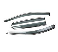 4 Uds. Deflector De Humo para Visera De Puerta De Window para Peugeot 408 T7 Mk1 2011~2014 2012 2013 Ventanillas Laterales