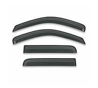 4 Uds. Deflectores De Ventana Humo Negro Visera Viento Para Toyota Para Hilux Vigo 2005-2011 Cabina Doble Séptima Generación Protectores Contra La Intemperie