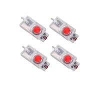 4 Uds DTF I3200 Amortiguador De Cabezal De Impresión Impresora Eco Solvente XP600 DX5 Cabezal De Tinta Dumper(Clear)