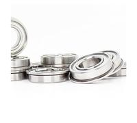 4 Uds F6903ZZ rodamiento de brida 17x30x7mm rodamientos de bolas con brida de ranura profunda de doble blindaje F6903-2Z F6903Z ZZ Cojinete industrial