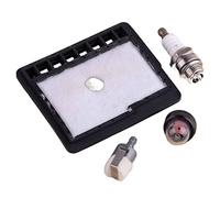 4 Uds filtro de combustible aire bombilla imprimación bujía Carb Tune-Up Kit WT-589 WT-402 apto for motosierras Echo CS340 CS341 CS345