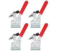 4 Uds GH-203-F 227KG abrazadera de fijación rápida abrazadera de palanca Vertical herramienta de liberación rápida para carpintería de alta resistencia compactador de herramientas de soldadura