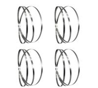 4 Uds. Hoja de Sierra de Cinta de 1400mm Cinta de Sierra de Corte de Madera 1400x6,35x0,35mm Accesorios de Herramientas de carpintería para Draper TPI 6 10 15 (tamaño : TPI 15)