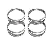 4 Uds Hojas De Sierra Cinta 1712 1790mm Hoja 1790 6,35 9,5 0, Mm 6T 10T 14TPI for Cortar Madera Plástica 251(10 TPI,4PCS 1712x6.35x0.35m)