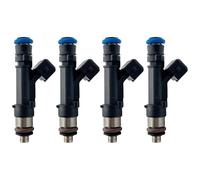 4 Uds inyectores de combustible para CHEVROLET AVEO CRUZE OPEL ADAM AGILA ASTRA COMBO CORSA MERIVA VAUXHALL TIGRA 0280158181 24420543