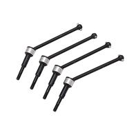 4 uds. Kit de eje de transmisión CVD delantero y trasero para RC, de acero, para la serie Blackout XTE XBE SC 1/10; juego de ejes de transmisión de alta resistencia y resist