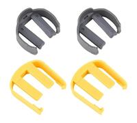 4 Uds Lavadora de Coches C Clip Compatible con Kärcher K2 K3 K4 K5 K6 K7 | Quick Connector Buckle, Amarillo + Gris, Material ABS, Repuesto Clips 5.037 333.0, Instalación Express, para Auto Hogar