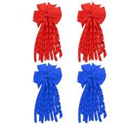 4 Uds Lazos Para El Cabello En Espiral, Accesorios Para El Cabello Con Borlas Para Niños, Accesorios Lindos Para El Cabello Para Niñas, Accesorios Para El Cabello Escolares Para Niñas