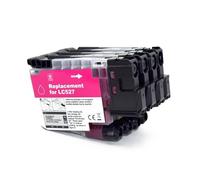 4 Uds LC-527 LC527 LC 527 Cartucho de Tinta de inyección de Tinta Compatible, Compatible con Impresora Brother MFC-J4550DW J4350DW 4550 4350 LC527XL(LC527XL - KCMY)