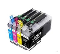 4 Uds LC426XL Cartuchos de Tinta, compatibles con Brother LC426 LC426XL Cartucho de Tinta MFC-J4335DW MFC-J4340DW J4535DW Tinta de Impresora(1Set)