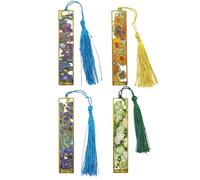 4 Uds Marcapáginas De Flores, Marcapáginas De Metal Vintage, Marcapáginas Elees, Marcapáginas De Regalo, Accesorios De Lectura