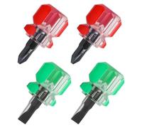 4 Uds Mini Destornillador De Mango Corto Herramienta De Reparación Destornillador Portátil Herramientas De Mano