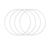 4 Uds. Parche HubCap Anillo Protector de Rueda de aleación automotriz antiarañazos R15 R16 R17 R18 R19 R20 R21 R22 Accesorios de Cubierta de llanta Completa(R18 White)