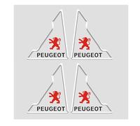 4 Uds Pegatinas Anticolisión Coche, para Peugeot 301 107 T9 607 206 Rcz 4008 206 207 308S Protector de Borde de Puerta de Coche Tiras Anticolisión Coche Accesorios