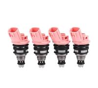 4 Uds Piezas De Motor Válvula Inyección Inyectores Combustible Para Nissan Para Sentra 200SX NX 1.6L L4 GA16DE 1991-1999