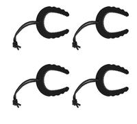 4 Uds. Protector De Pellizco De Dedo Para Puerta Tapones Antigolpes Para Niños Pequeños Cojín De Puerta En Forma De C a Prueba De Niños