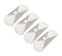 4 Uds. Salvaslip de Tela de Grafeno, Toallas Sanitarias Reutilizables para Mujer, Salvaslip Reutilizables Mama Panty Liners, Almohadillas Transpirables a Prueba de Fugas (M)