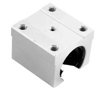 4 Uds SBR10UU SBR12UU SBR16UU SBR20UU 10mm 12mm SBR10 SBR12 rodamiento lineal bloque abierto deslizador lineal(SBR16UU)