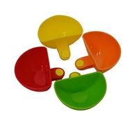 4 Uds. Soporte para y Cuenco con Clip para Inmersión, Soporte para y para Servir para Especias, de Tomate, Sal, Vinagre Vegetal, Ketchup Chips