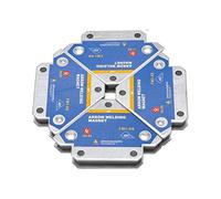 4 Uds. Soportes de Soldadura MagnéTica de 50KG, ImáN de Soldadura en áNgulo, Fijador de Soldadura, Posicionador, Herramientas de LocalizacióN Auxiliares de SujecióN de Ferrita