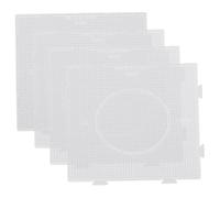 4 Uds. Tablero perforado cuadrado de 2, 6mm, tableros perforados cuadrados grandes transparentes para manualidades de cuentas