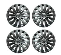 4 Uds tapacubos Compatible con Tesla Model 3 2025 18 Pulgadas Tapa de Rueda de Repuesto de Rendimiento Accesorios de Cubierta de llanta Completa de automóvil(LR-Gun Grey)