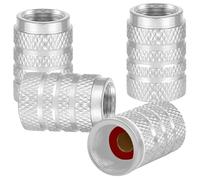 4 Uds Tapas de válvula de Coche para C1 C3 C4 Aircross Cactus C-Zero Berlingo Multispace Picasso Spacetourer Crossback, Cubierta de válvula hermética de aleación de Aluminio Accesorios