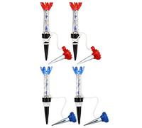4 Uds. Tees de de Primavera, Accesorios de Entrenamiento Magnéticos para Amantes del, Plástico Ligero y Duradero de 70mm