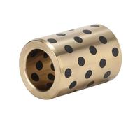 4 Uds tipo JDB diámetro interior 10mm diámetro exterior 12/14mm casquillos autolubricantes de cobre y grafito,10x14x50mm