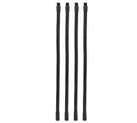 4 Uds Tubo de Manguera de Brazo de Cuello de Cisne Flexible Aluminio Calibre 10mm Lámpara de Escritorio de Mesa Accesorios de Iluminación de Manguera (30 centimetros)