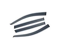 4 Uds Visera De Ventanas De Coche para VW para Tiguan 5n Mk1 2009~2016 Deflector De Protección Toldos De Lluvia Y Sol Ventanillas Laterales