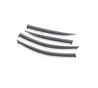 4 Uds. Visera para Ventanas De Coche Toldos Ventilación Tipo Ceja para Lluvia Accesorios Protectores Humo para Tiguan 5N MK1 2009-2016