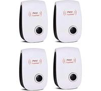 4 Ultrasonic Mice And Rats Repeller Ultrasonic Rodent Insect Repellent Electronic Plug-in Pest Repellent Mosquitoes Mice Rats Flies Cockroaches Ants A