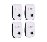 4 Ultrasonic Mice And Rats Repeller Ultrasonic Rodent Insect Repellent Electronic Plug-in Pest Repellent Mosquitoes Mice Rats