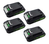 4 Unidad, 24 V, 3,0 Ah, Batería Recargable De Iones De Litio para Herramientas Eléctricas, Compatible con Greenworks 29842, 29852, 29322, 21342, BAG711 Y BAG708.