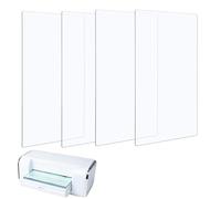 4 unidades / 2 pares de almohadillas de corte compatibles con BSP & BS Switch Plus máquina troqueladora, placas de corte de plástico de policarbonato transparente, almohadillas de troquelado para