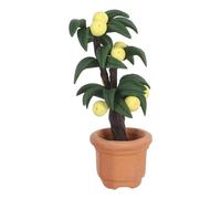 4 Unidades Árbol De En Miniatura Escala 1:12 Para Casa De Muñecas