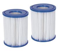 4 Unidades Bestway Cartucho Filtro Gr.2 Para Piscina Quick Up 58094
