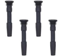 4 unidades Bobina de encendido de goma para botas de goma para A1 A3 Q3 Caddy CC para Golf para Jetta para Passat para Tiguan Ibiza 12-18, bobina de encendido, bujías, conector 04E905199A 04E905199G