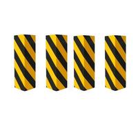 4 unidades Columnas Parking protector puerta garaje Esquina Parking Adhesivo Al Apagar Paragolpes Protector para La Puerta de Coche (40 * 15 * 1.5cm-4PC)
