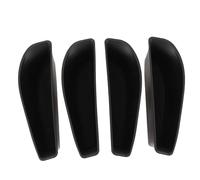 4 unidades de caja de almacenamiento para el lado de la puerta, bandeja organizadora para manija de puerta con almohadillas antideslizantes para 2021-2024, caja d