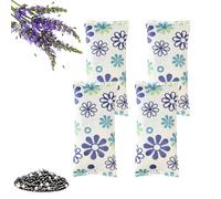 4 unidades de carbón activo para zapatos, eliminador de olores con aroma a lavanda, bolsas de bambú carbón activado para zapatos, contra el olor y el sudor para el olor de los pies a través del sudor