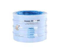4 unidades de casetes de recambio/film de recambio para cubos de pañales, bolsas herméticas a los olores, compatible con Angelcare, no compatible con Dress up & Dress up XL & Classic XL y todos los