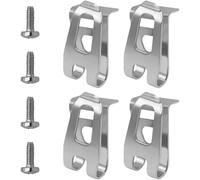 4 unidades de clips de cinturón de repuesto, ganchos de acero inoxidable, para clip de cinturón Makita, gancho de sujeción, accesorio indispensable para Bda350, Bdf343h Bdf451 y más modelos