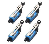 4 unidades de interruptores de límite ajustables: interruptor de límite Lever 1NC 1NO con palanca de 5 cm ajustable, interruptor de cambio automático ME-8108 Limit Switch, interruptor de posición