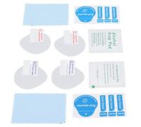 4 Unidades de película Protectora para Lentes de VR para 2, Protectores de Pantalla a Prueba de arañazos y Polvo, Cubierta de Lente para Gafas de VR de TPU Anti-Sudor
