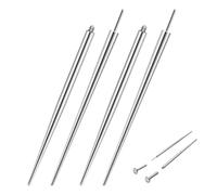 4 unidades de piercing de inserción, ayuda para cambio, perforación cónica, acero quirúrgico 14G, 16 G, 18 G, para insertar sin rosca en el cartílago del trago, hélix, labio, nariz, cartílago