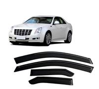 4 Unidades Deflectores de Aire para Cadillac CTS Sedan 2008-2013, Deflectores de Viento, Cortavientos Ventana Coche, Integrados,Negro