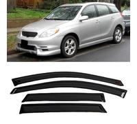 4 Unidades Deflectores de Aire para Toyota Matrix E130 2003-2008, Deflectores de Viento, Cortavientos Ventana Coche, Integrados,Negro