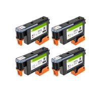 4 Unidades for Cabezal de impresión for HP 771 for Impresora for HP Z6200 Z6600 Z6800 HP771 CE017A CE018A CE019A CE020A (1 Paquete)